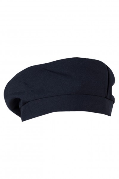 CHFH-007 customized chef's working hat restaurant hotel waiter beret kitchen household hat detail view-1